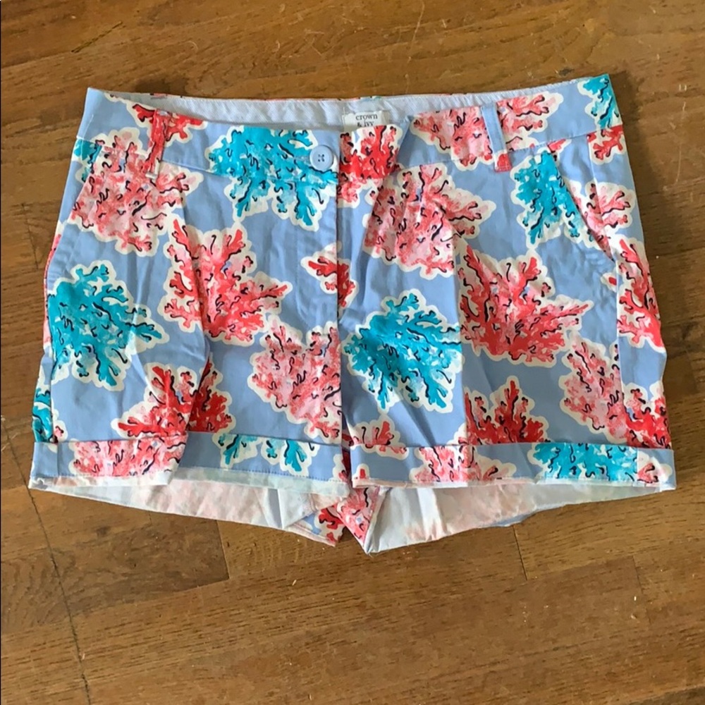Cute coral shorts